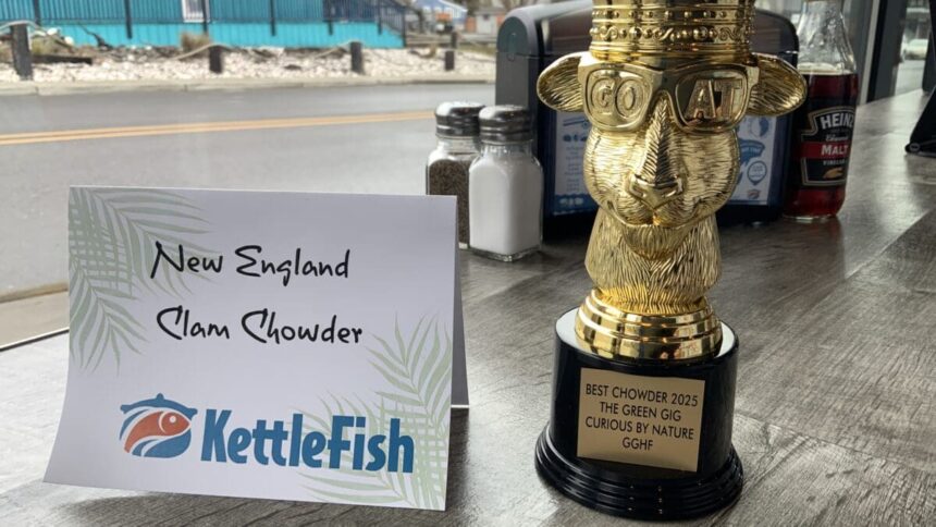 KettleFish Wins “Best Chowder” Award at Green Gig Chowder Social Fundraiser