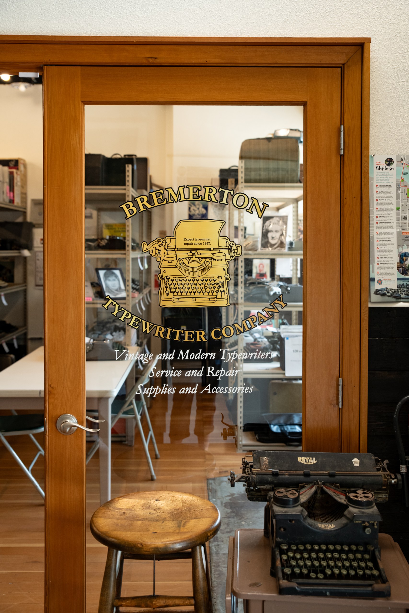 Bremerton Typewriter Co. has been repairing and restoring typewriters in downtown Bremerton for decades.
