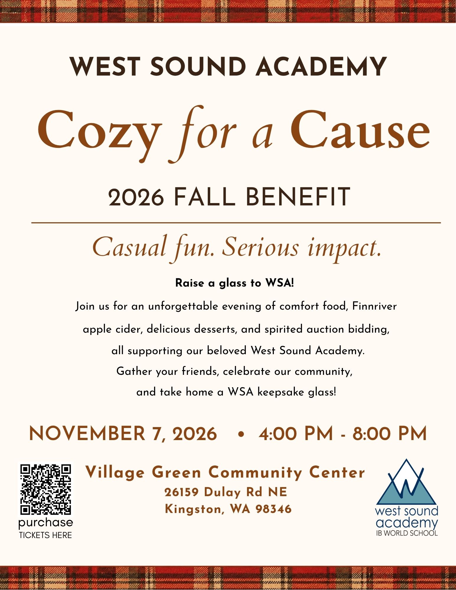Cozy for a Cause Documents