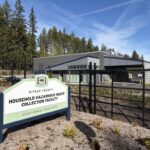 Kitsap County Household Hazardous Waste Collection Facility sign and building